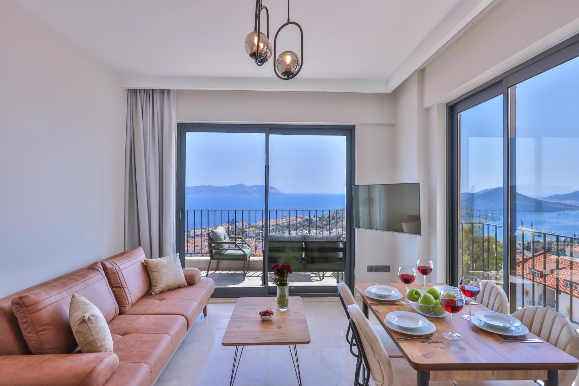 Mare Vista Apart Aparthotel Kas Bagian luar foto