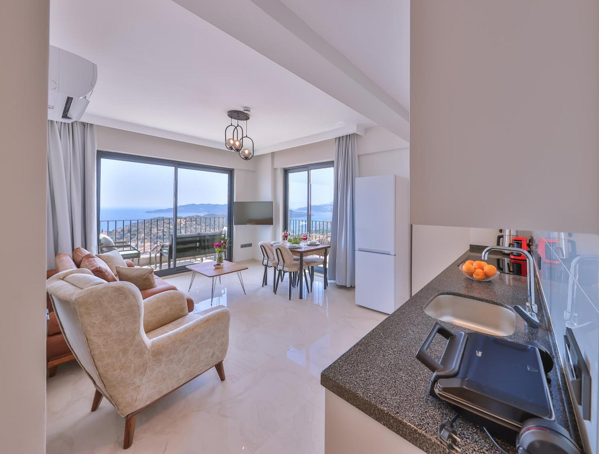 Mare Vista Apart Aparthotel Kas Bagian luar foto